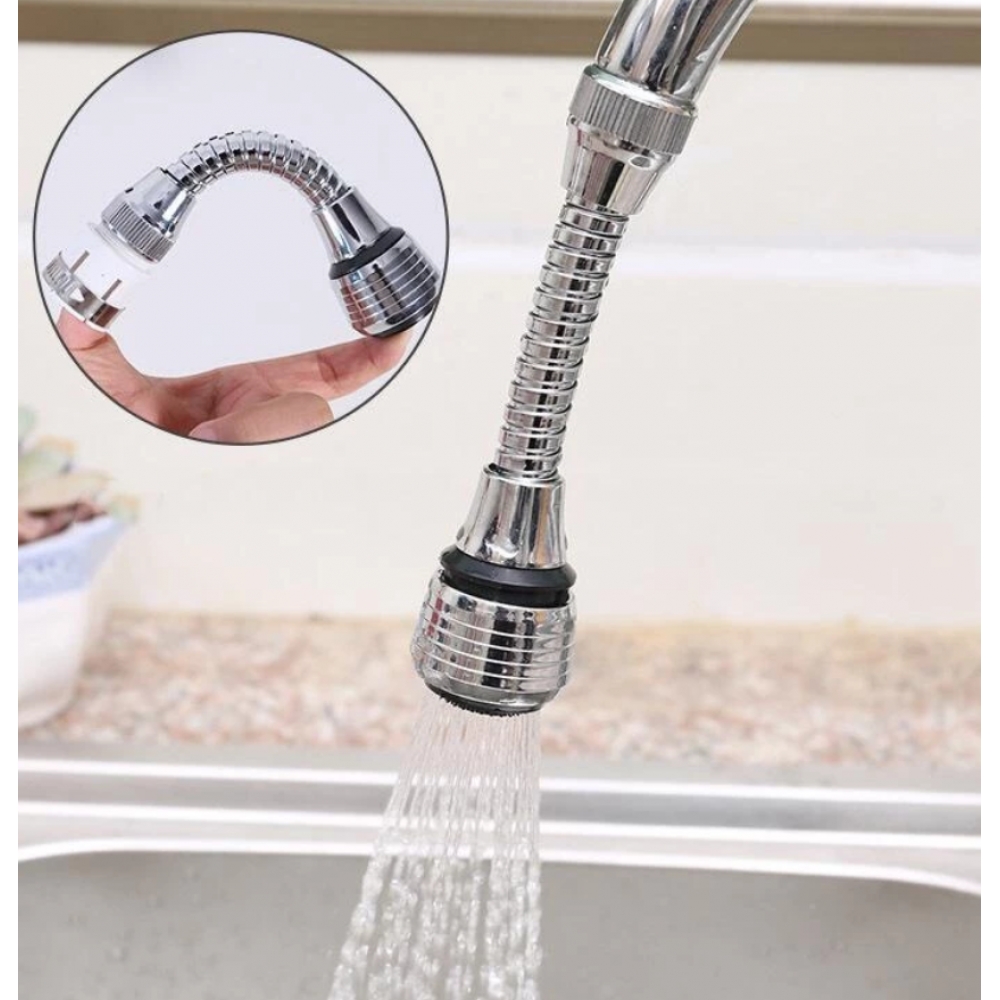 Bico Giratório 360 Graus Adaptador De Torneira Pia Chuveirinho Arejador Economiza Água