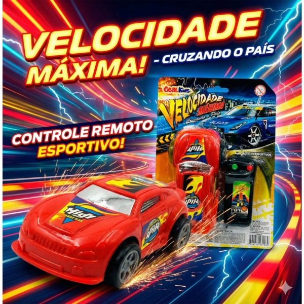 Carrinho De Controle Remoto Com Fio Brinquedo