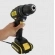 PARAFUSADEIRA E FURADEIRA 1350 RPM A BATERIA LI-ION C/ MALETA ACESSORIOS 12V -110/220V