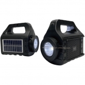 Rádio Portátil Bluetooth Painel Solar Rádio com lanterna FM AM SW USB TF