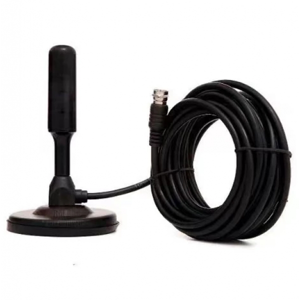 Antena Hd De Tv Digital Rt-3003 Interno Externo Cabo 5M