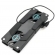 Cooler Usb Base Resfriador Portátil Notebook Aparelhos Modem Cor Preto LED Preto