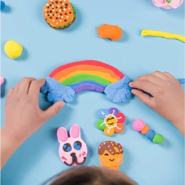 Massa De Modelar Para Crianças, 12 Barras De Massa Coloridas