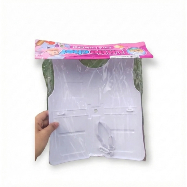 Brinquedo Kit Chef De Cozinha Com Colete 7 Peças