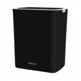 Lixeira sensor automática banheiro cozinha lixo inteligente cor Preto Kokay 056-0035