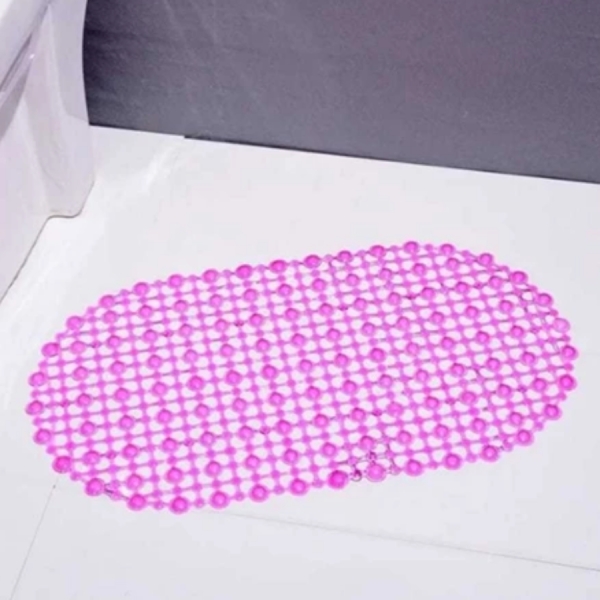 Tapete Bolha Box Banheiro Antiderrapante Ventosa Borracha 100% PVC Colorido Chuveiro Colorido