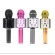 WS-858 - Microfone infantil de Karaoke Microfone de Brinquedo Sem Fio Bluetooth