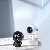 Mini Ventilador Astronauta Portátil Sem Fio De Mão Usb