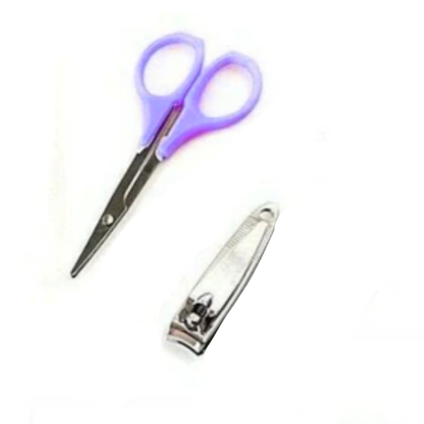 Kit Manicure 3 Peças Unhas Cuidado Mulher Feminino Rápido e Prático