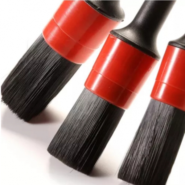 Kit 5 Pincéis Lavagem Detalhamento Automotivo Cerdas Firmes 4.0