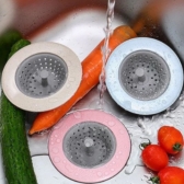 Ralo de Pia Filtro Silicone Tampa Coletor Para Tanque Cozinha 11cm