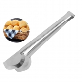 Pegador Universal Liso Inox 24cm Salada Carne Churrasco