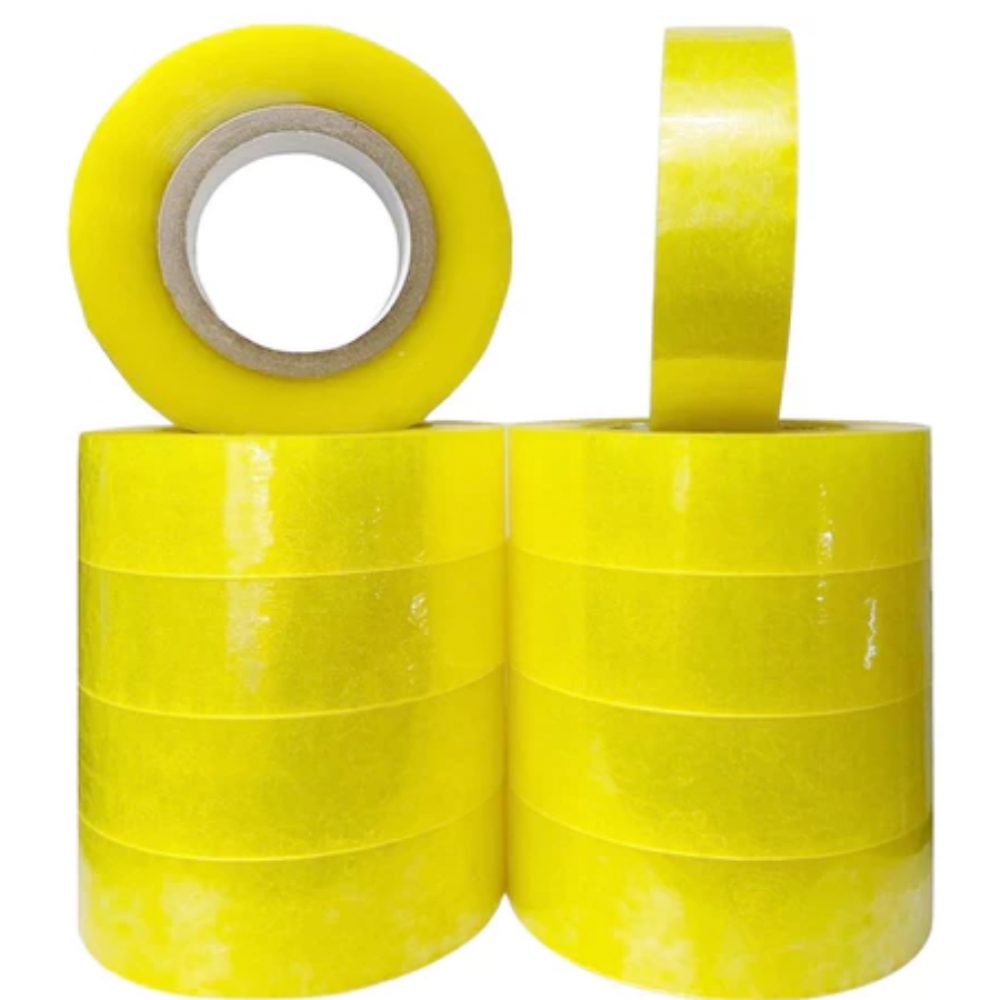 Papelaria Fita Adesiva com Rolo com 150m cada Transparente Resistente Pronta Entrega