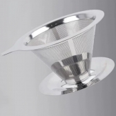 Filtro De Café 103 Inox - Coador de Café Grande Sem Uso De Papel