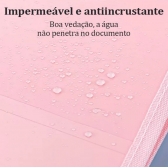 Pasta Sanfonada Com 12 Divisórias Pasta Prancheta Tamanho A4 Escritório Escolar