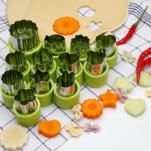 Molde Cortador Frutas Massas Biscoitos 9 Peças Divertido