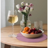 Jogo Americano Sousplat Redondo Jantar Mesa Posta 4 UNIDADES 38cm