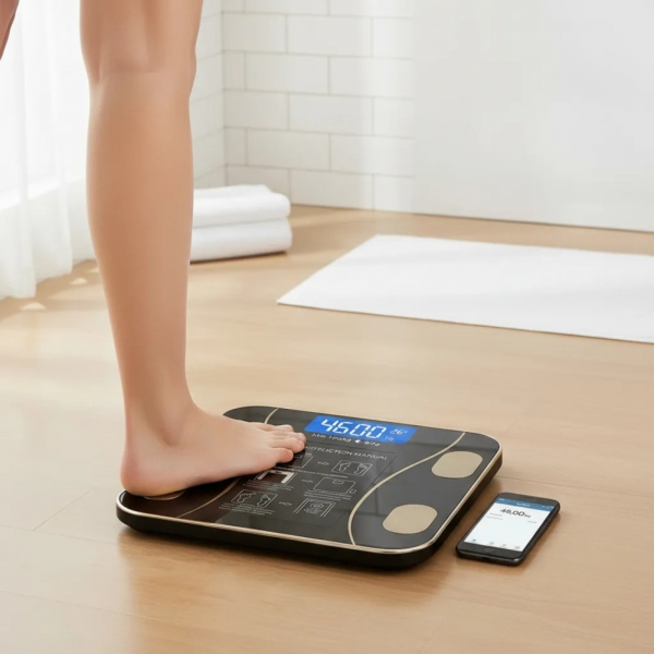 Balança Digital Biopedância Bluetooth 180Kg App Gratuito