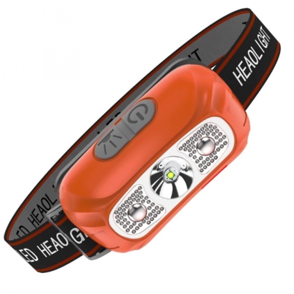 LANTERNA CABEÇA LED REGARREGÁVEL