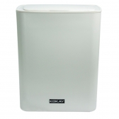 Lixeira sensor automática banheiro cozinha lixo inteligente cor Branco Kokay 056-0035