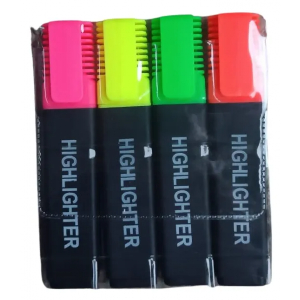 Canetas Marca-Texto marcadores coloridos para estudante material escolar