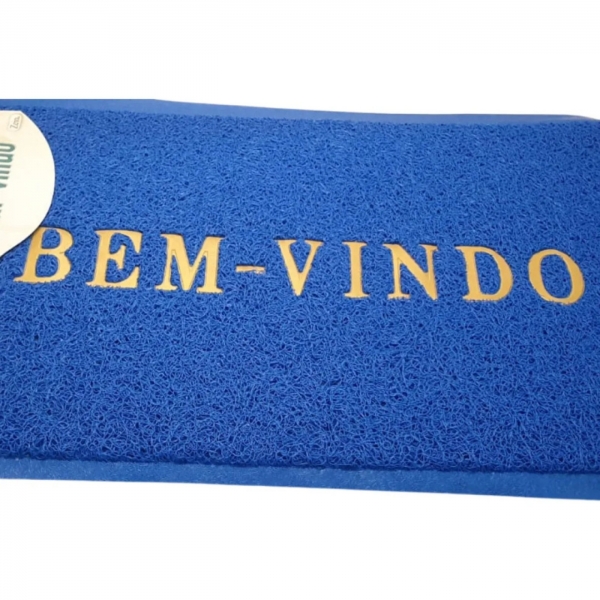 Tapete Bem Vindo Antiderrapante Para Uso Domestico