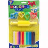 Massa De Modelar Para Crianças, 12 Barras De Massa Coloridas