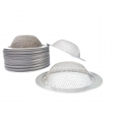 Ralo Pia 5cm Cozinha Em Aço Inox Ralinho Com Borda