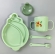 Conjunto Refeição Infantil Completo 4 Peças – Ideal para Primeiras Papinhas e Aprendizado Envio Aleatorio