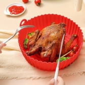 Forma Silicone para Air Fryer Assadeira Cesto Fritadeira Elétrica De 20cm