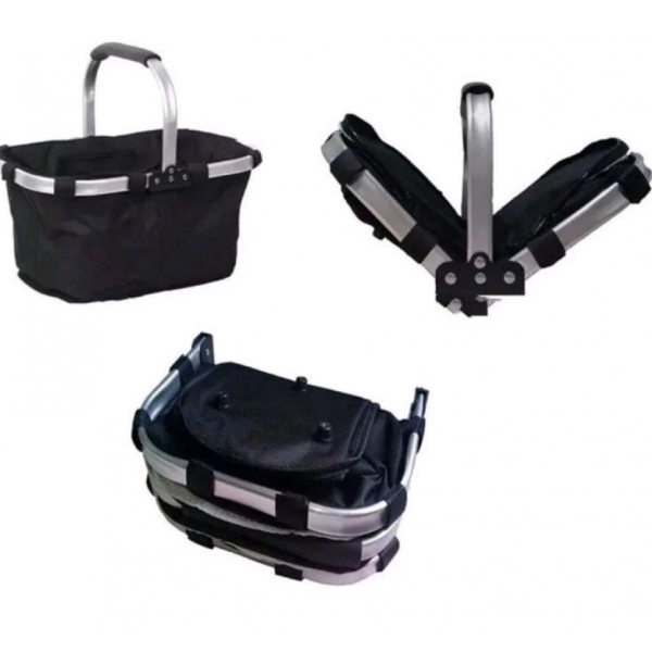 Cesta Térmica Bolsa Grande Dobrável Cooler Praia Lanche Piquenique Camping Bebidas 30 Litros