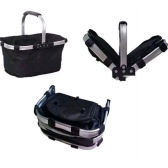 Cesta Térmica Bolsa Grande Dobrável Cooler Praia Lanche Piquenique Camping Bebidas 30 Litros