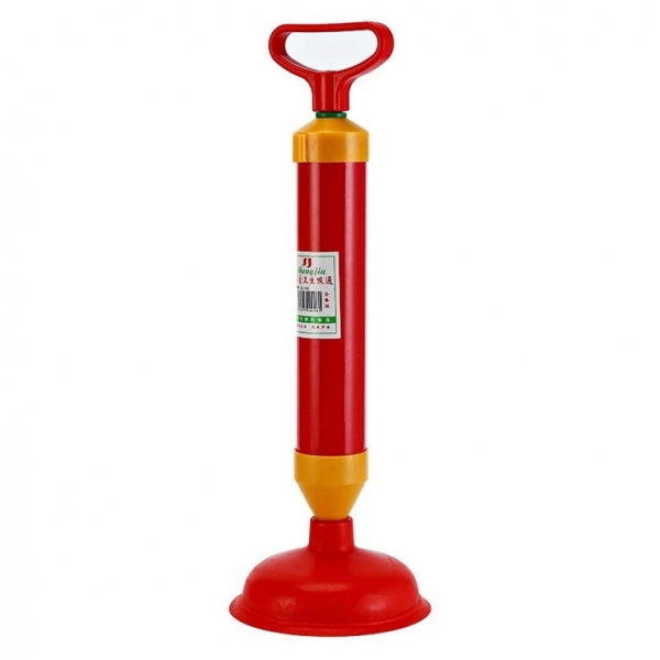 Desentupidor Manual De Pia Vaso Ralo Cano Esgoto Tipo Bomba Sucção 150mm Alta Pressão BC-08