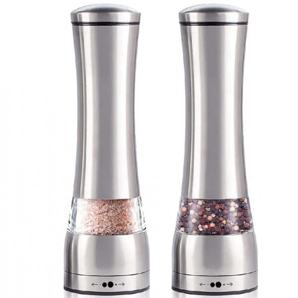 Moedor de Pimenta Sal Temperos Aço Inox Manual
