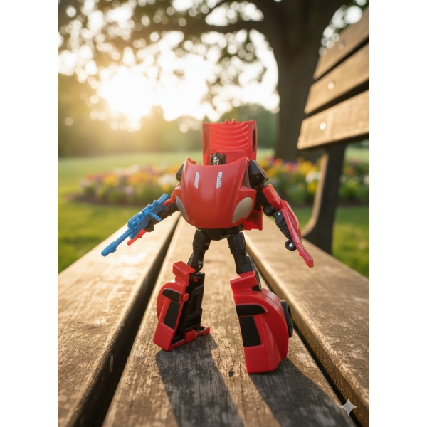 Carrinho Vira Robô Infantil 2 em 1: Transformação Imediata, Diversão Sem Fim