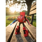 Carrinho Vira Robô Infantil 2 em 1: Transformação Imediata, Diversão Sem Fim