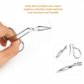 Pinça De Sobrancelha Clipe Com Alça De Tesoura