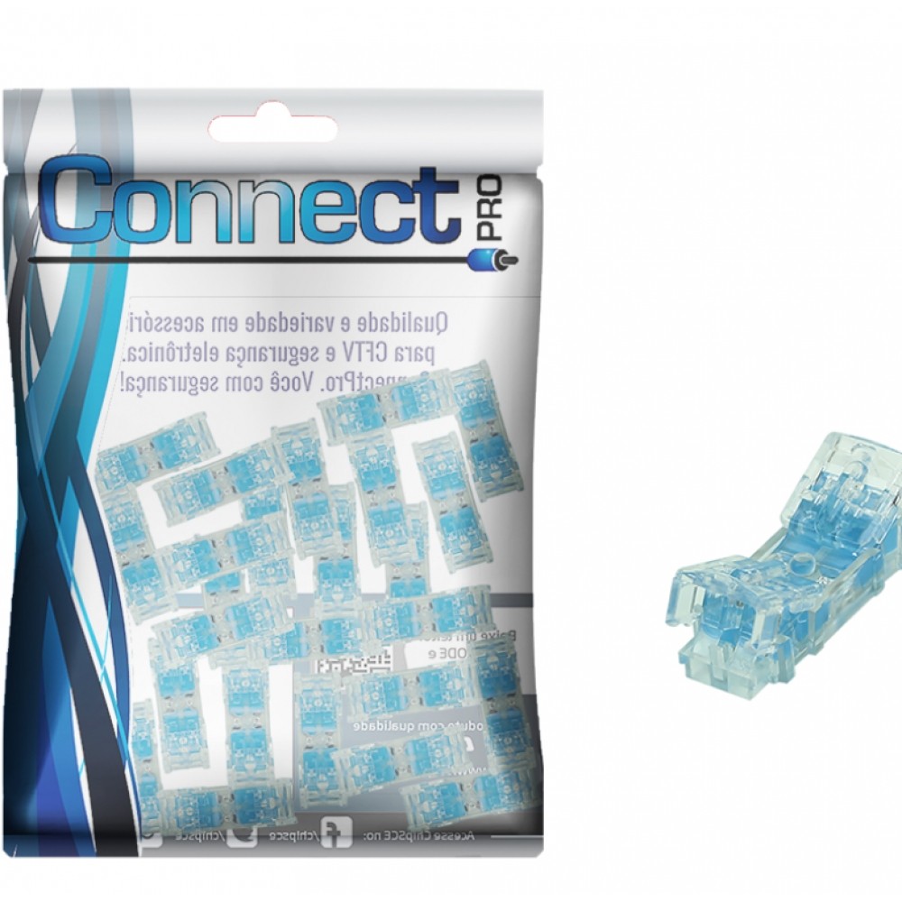 kit 50X Conector Linear De Emenda 101e Geleado Bargoa