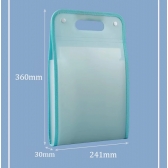 Pasta Sanfonada Com 12 Divisórias Pasta Prancheta Tamanho A4 Escritório Escolar