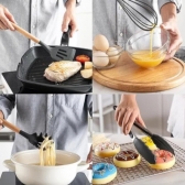 Kit Utensílios Conjunto De Cozinha Com 7 Peças Silicone Colorido