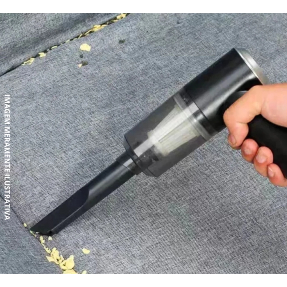 Aspirador e Soprador Portátil 2 em 1 - Alta Potência e Multifuncional para Limpeza Completa