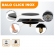 Kit 2 Ralo Inteligente Click 15x15 Cm Inox Banheiro Lavabo Veda Cheiro