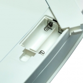 Lixeira sensor automática banheiro cozinha lixo inteligente cor Branco Kokay 056-0035