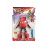 Carrinho Vira Robô Infantil 2 em 1: Transformação Imediata, Diversão Sem Fim