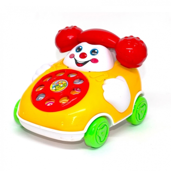Carrinho Telefone de Brinquedo Infantil Movido à Corda Sonoro Envio Aleatorio
