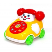 Carrinho Telefone de Brinquedo Infantil Movido à Corda Sonoro Envio Aleatorio