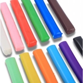 Massa De Modelar Para Crianças, 12 Barras De Massa Coloridas