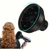 Difusor De Ar para Secador Em Silicone Adaptador Definidor de Cachos Retrátil Universal