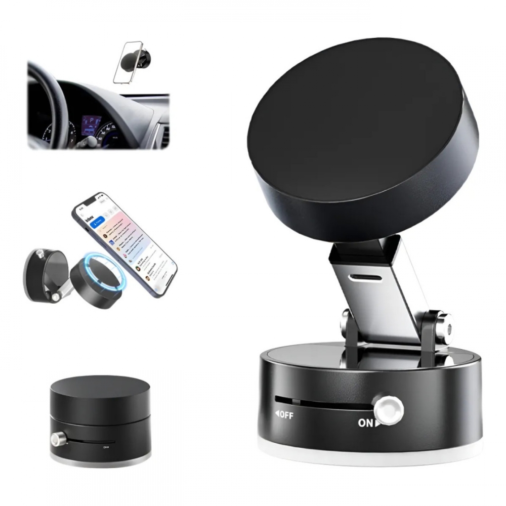 Suporte Magnético Dobrável Celular Giratório Magnética