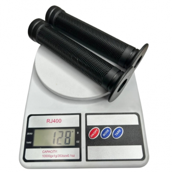 Manopla Punho Gios Bike Gi-075a 150mm Flange Bmx Wheeling Preta